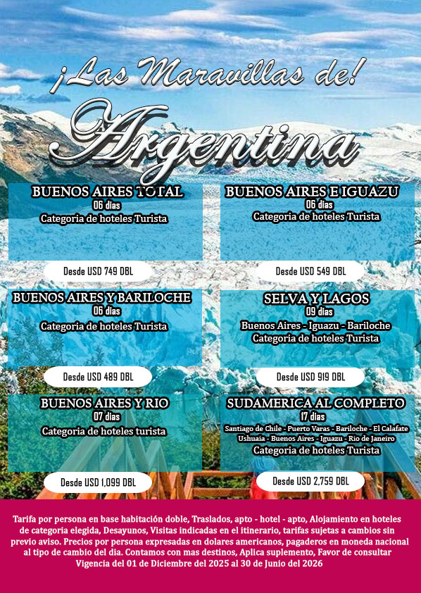 WEB ARGENTINA TERRESTRE VIG01DIC2025-30JUN2026 AGENCIAS DE VIAJES