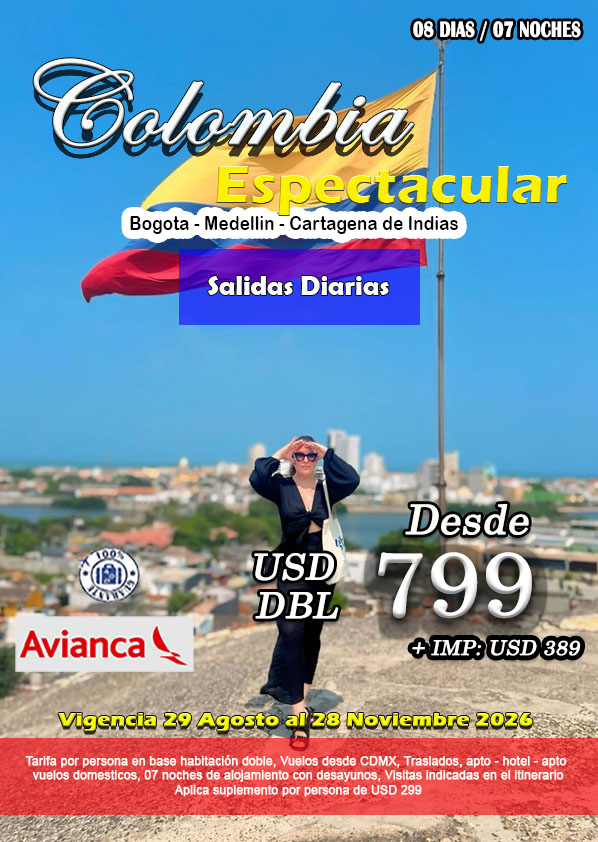 WEB COLOMBIA ESPECTACULAR 08DIAS VIG29ago-28nov2026 AGENCIAS DE VIAJES